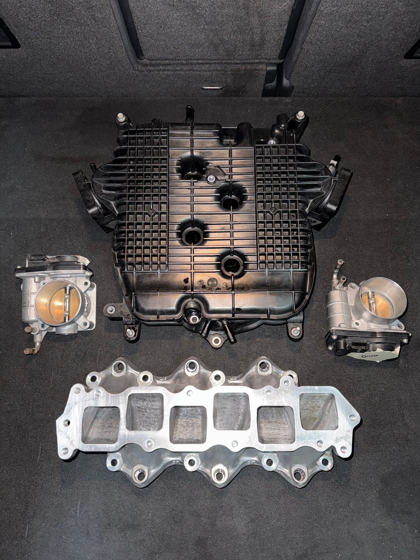 370Z / G37 Ported Manifold THROTTLE BODY Kit VQ37VHR