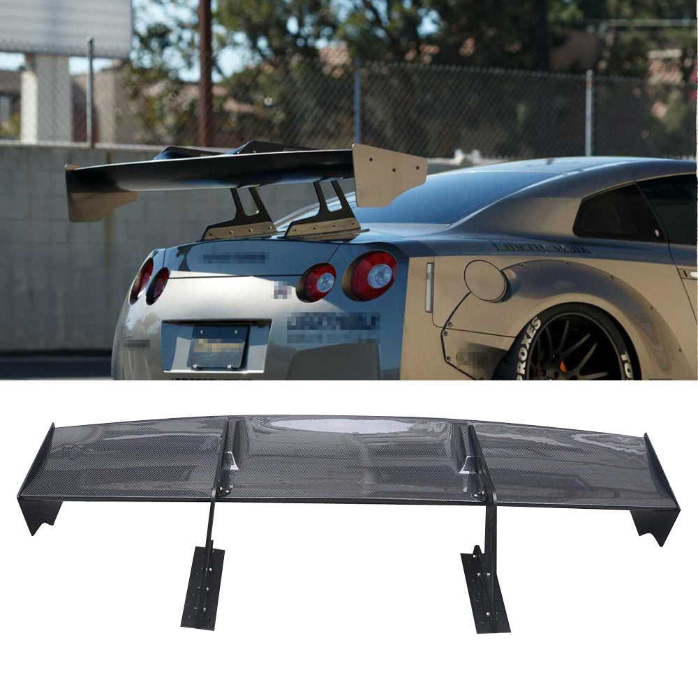 Nissan GTR R35 Nismo 2009+ LB Style Carbon Fiber Rear Trunk Spoiler Wing