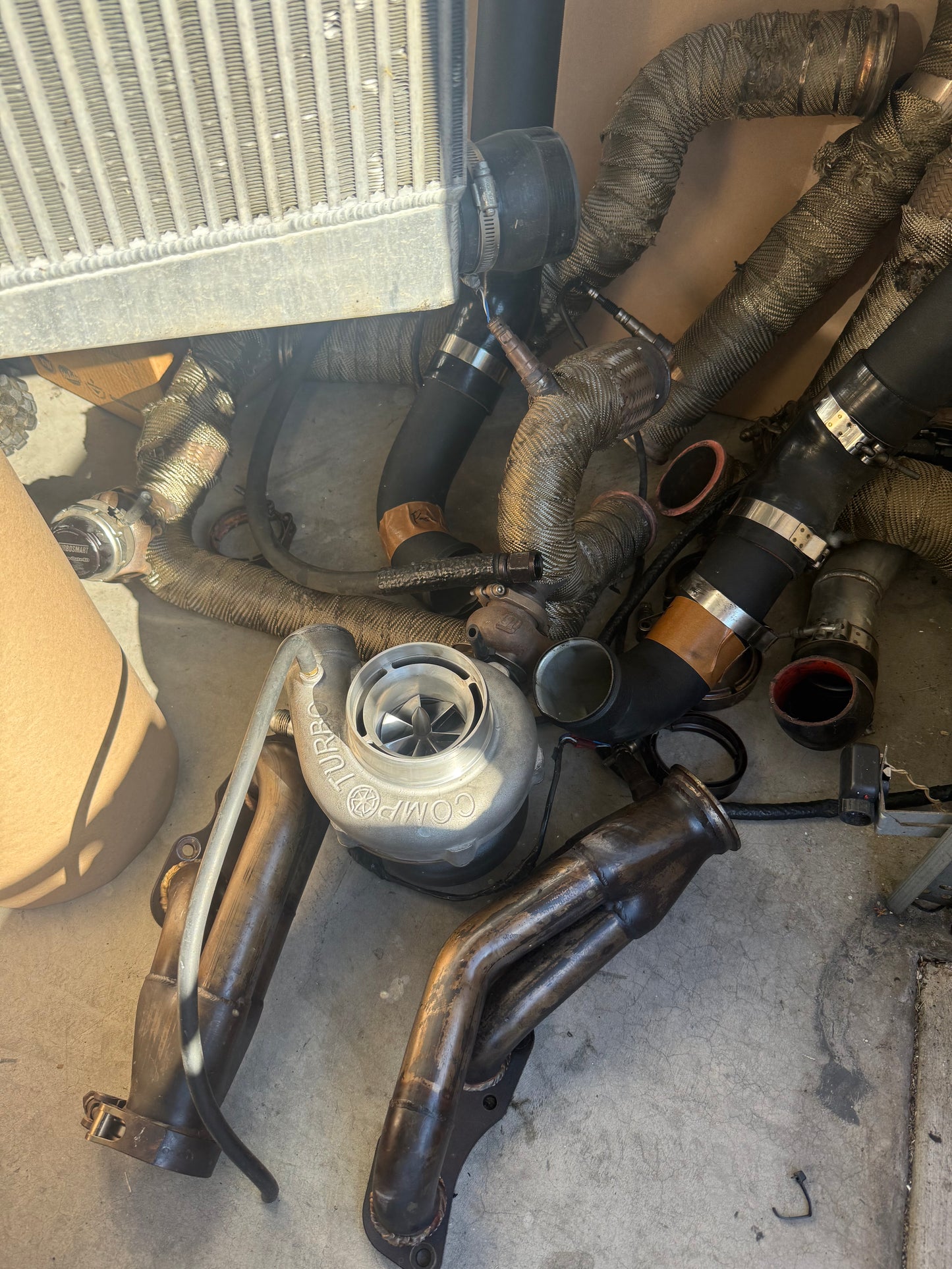 370z vq37vhr top mount single turbo kit