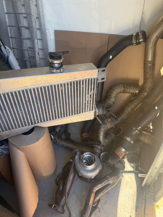 370z vq37vhr top mount single turbo kit