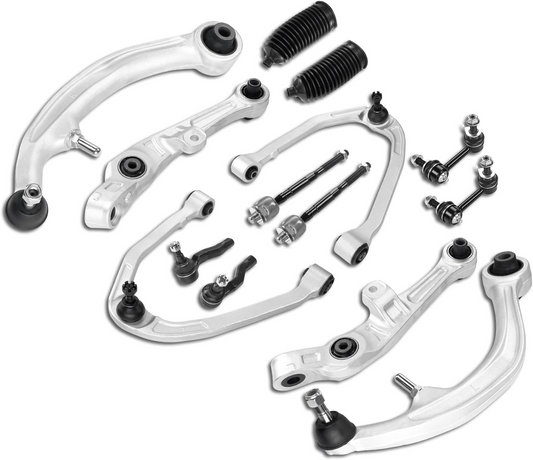 14Pcs Front Suspension Kit Upper G35 350Z RWD 2003-2009