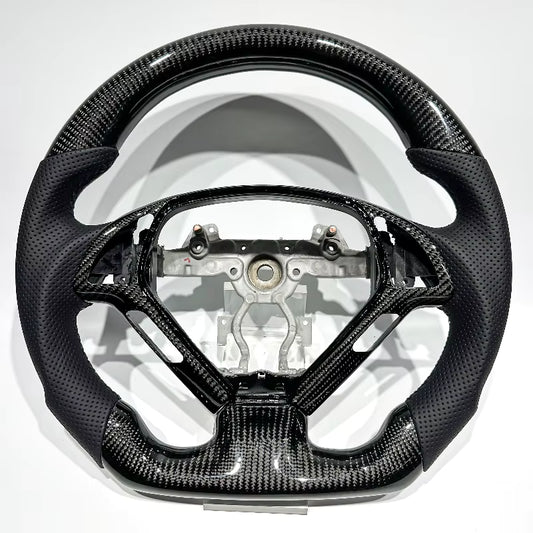 Infiniti G37 G25 Carbon Black  Leather Steering Wheel