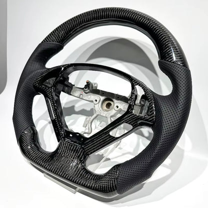 Infiniti G37 G25 Carbon Black  Leather Steering Wheel