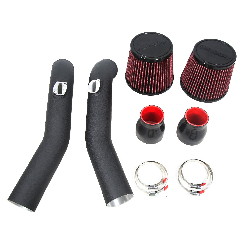High Flow Dual 3" Air Intake System for 08-23 GT-R Nissan Skyline GTR R35